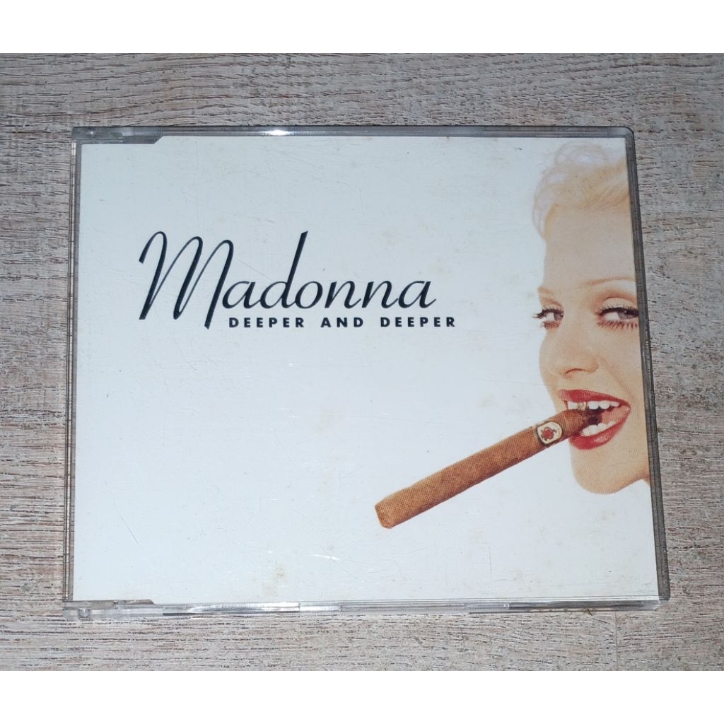 Madonna ซีดี CD Single Deeper And Deeper EU Edition