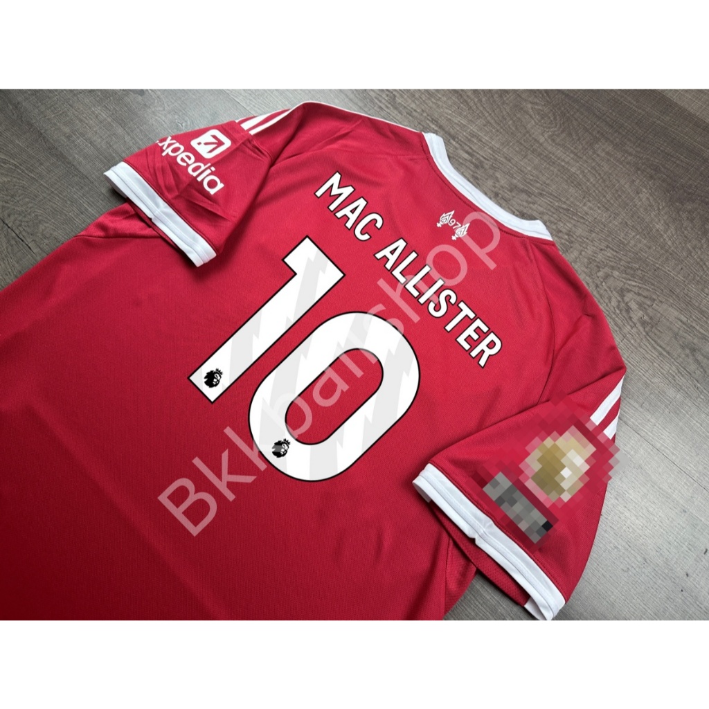 [แฟนบอล] – เสื้อฟุตบอล aิIวอร์wูล Home 2025/26 อาร์ม EPL 7 WIRTZ 8 SZOBOSZLAI 9 ISAK  10 MAC ALLIS 11 M.SALAH 22 EKITIKE ราคา ถูกที่สุด ดีลบีเคเค แกลเลอรีภาพที่ 3
