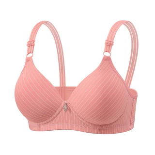 216👙 ชุดชั้นในสตรีแบบบางสำหรับฤดูใบไม้ผลิ/ฤดูร้อน ไม่มีโครง นุ่ม สบาย และระบายอากาศได้ดี