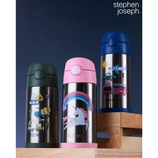 ขวดน้ำเด็ก Stephen joseph DOUBLE WALL เก็บอุณหภูมิ ปราศจาก BPA/PVC, Phthalate แบรนด์ยอดนิยมจาก USA