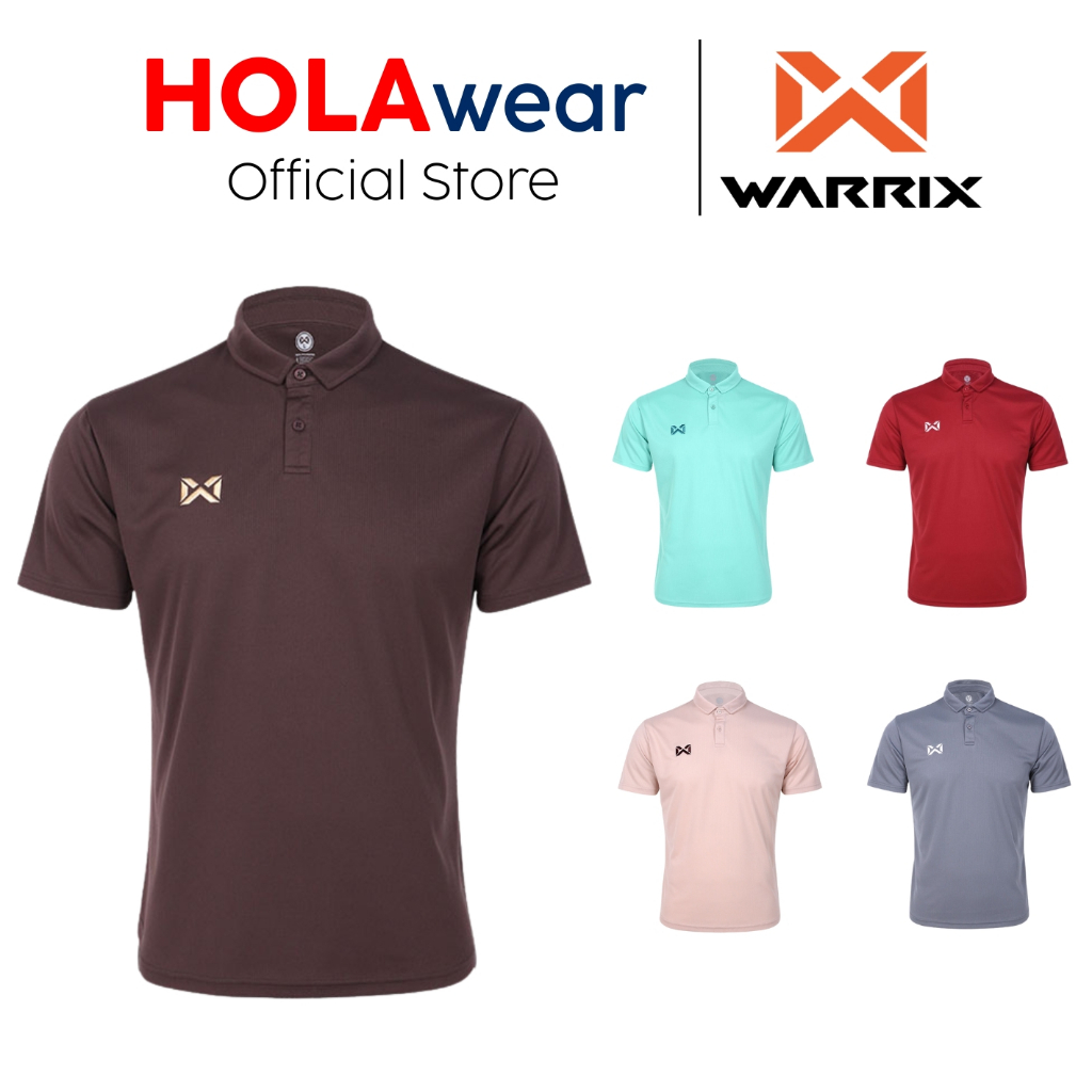 เสื้อโปโล WARRIX 212PLACL30 วอริกซ์ รุ่น PIQUE POLO  โพส 2/2
