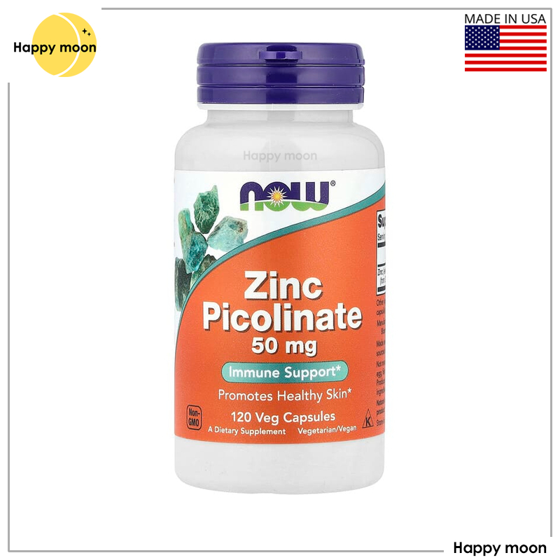 Zinc 50 mg, 120 Veg Capsules