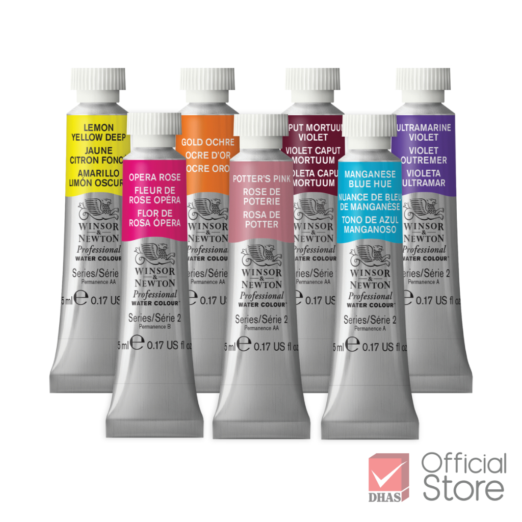 Winsor&Newton Professional สีน้ำ 5 มล. (Series 2) 13 เฉดสี จำนวน 1 หลอด