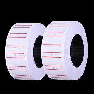 สติกเกอร์ตีราคา 12X21mm แพ็ค 10ม้วน