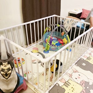 100x150cm คอกกั้นเด็กสูง80cm. ลดราคาถูกมาก (เลือกขนาด 1x1.5m…