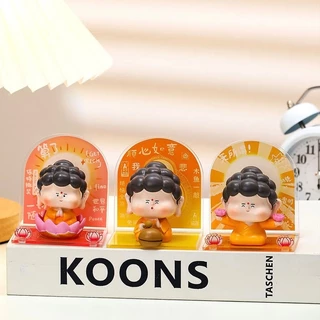 OKK Life Stop(A062)*พร้อมส่งในไทย*โมเดลฟิคเกอร์พระพุทธเจ้าน้อย ตกแต่งโต๊ะทำงานเสริมดวงเสริมมงคล ของขวัญสายมูน่ารักๆ