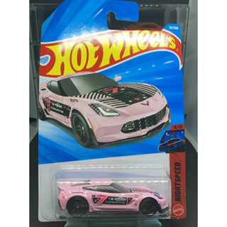 รถเหล็ก HotWheels CORVETTE C7 Z06  3+