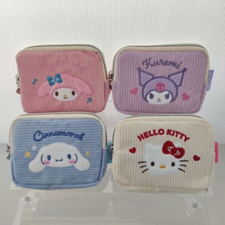 พร้อมส่งกระเป๋าสตางค์ผ้าลูกฟูก ซานริโอ้