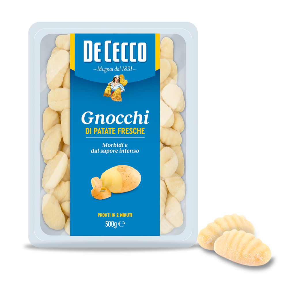 ดิเชคโค ญ็อกกี้มันฝรั่ง จากอิตาลี 500 กรัม De Cecco Gnocchi di Patate from Italy 500g