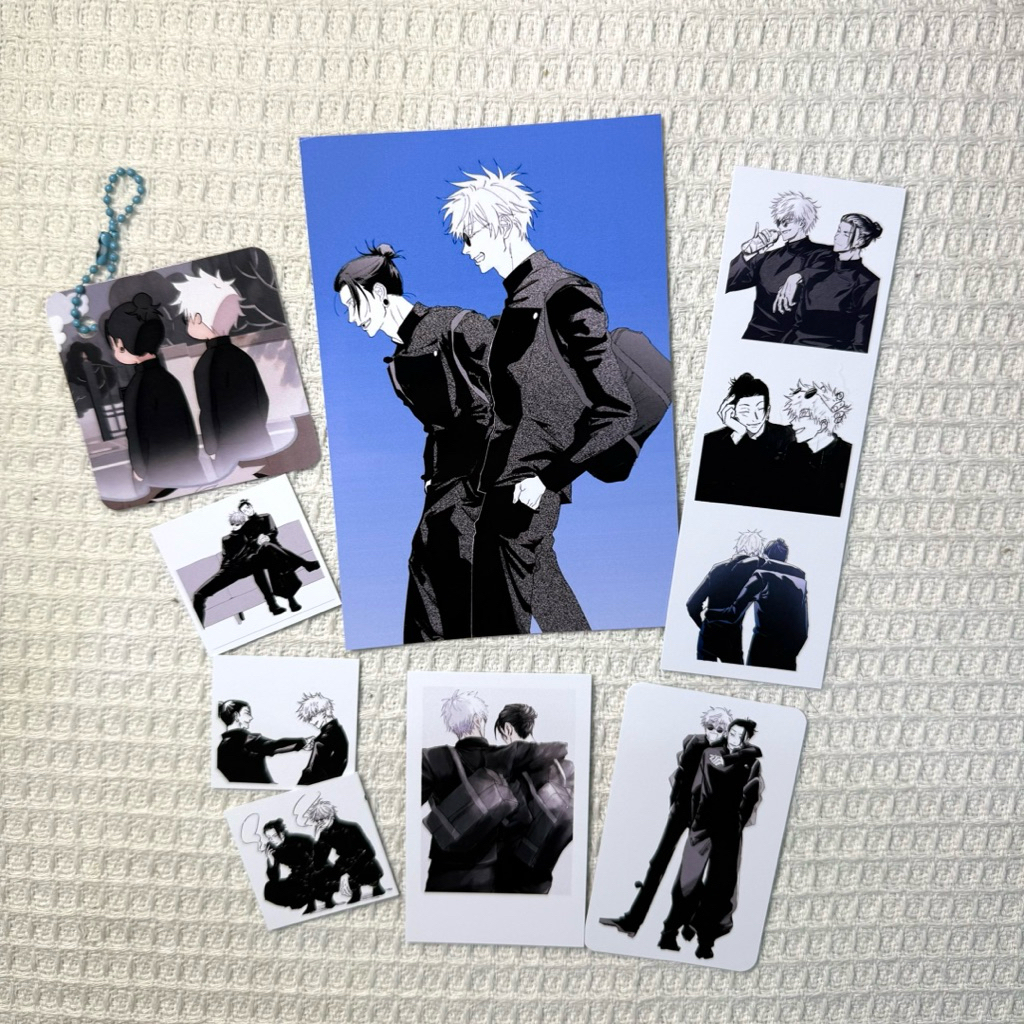 รูปเซ็ต 10 รูป jujutsu kaisen มหาเวทย์ผนึกมาร โกะโจ เมงุมิ ยูตะ gojo ซาโตรุ อินุมากิ jjk geto toji โทจิ ยูจิ toji