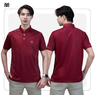 MAWIN เสื้อโปโลพิมพ์ลาย MATRIX SPORT ใส่ได้ทั้งหญิง ชาย