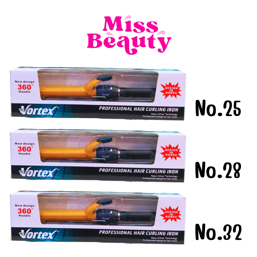 Vortex Hair Curling Iron วอร์แทกซ์ เครื่องม้วนผม Vortex รุ่น VT 998B