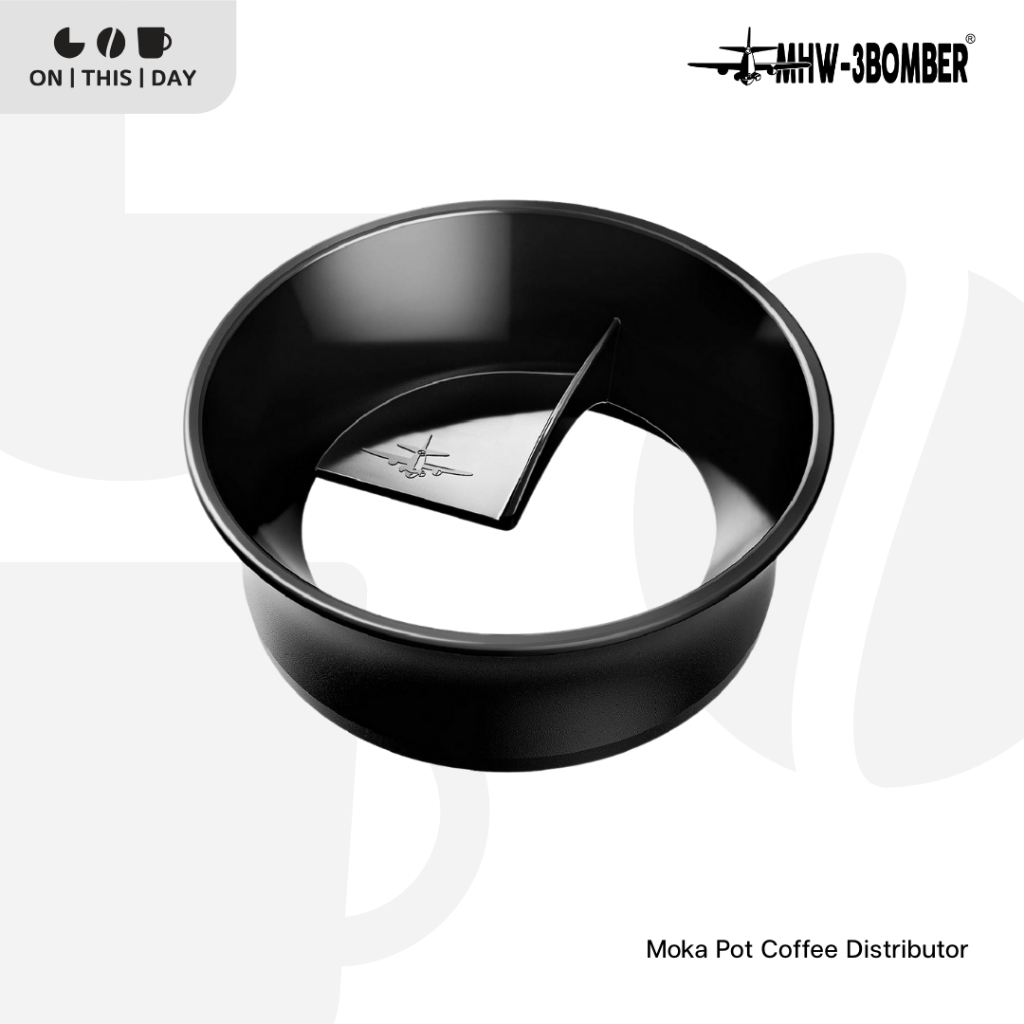 MHW-3BOMBER Moka Pot Coffee Distributor ที่เกลี่ยผงกาแฟสำหรับโมก้าพอท