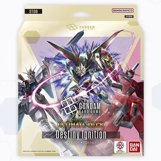 Bandai Gundam Card Game Starter Ultimate Deck ST09 Destiny Ignition 4582769982071 (การ์ด)