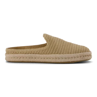 TOMS รองเท้าลำลองผู้ชาย สลิปออน รุ่น Santiago Mule Oatmeal Engineered Matte Mesh (CG) รองเท้าลิขสิทธิ์แท้
