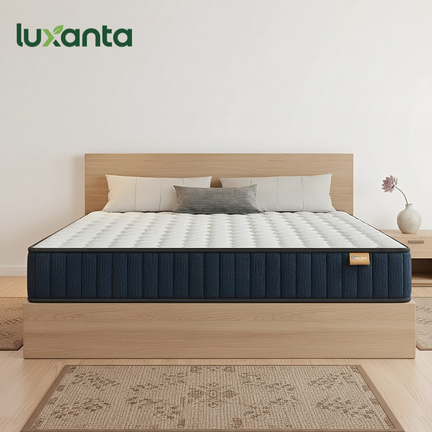 Luxanta ที่นอนพ็อกเก็ตสปริง รับประกัน10ปี สัมผัสนุ่มพิเศษ ที่นอน 6 ฟุต ที่นอน 5 ฟุต เตียงนอน 3.5 ที่นอนยางพารา