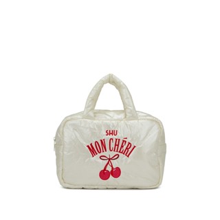 (ของสมนาคุณ งดจำหน่าย ) SHU MONCHERI POUCH - WHITE CHOC