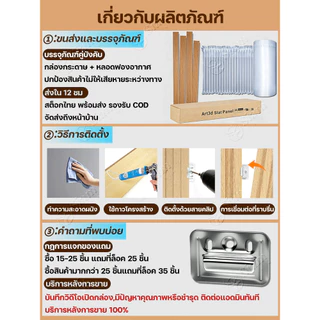 ไม้ระแนง WPC ยาว1~3m สวย เหมือนไม้จริง ไม่ต้องทาสีเพิ่ม มีให้เลือก 11 สี ระแนงไม้เทียม ไม้ระแนงเทียม ตกแต่งผนัง ระแนงไม้