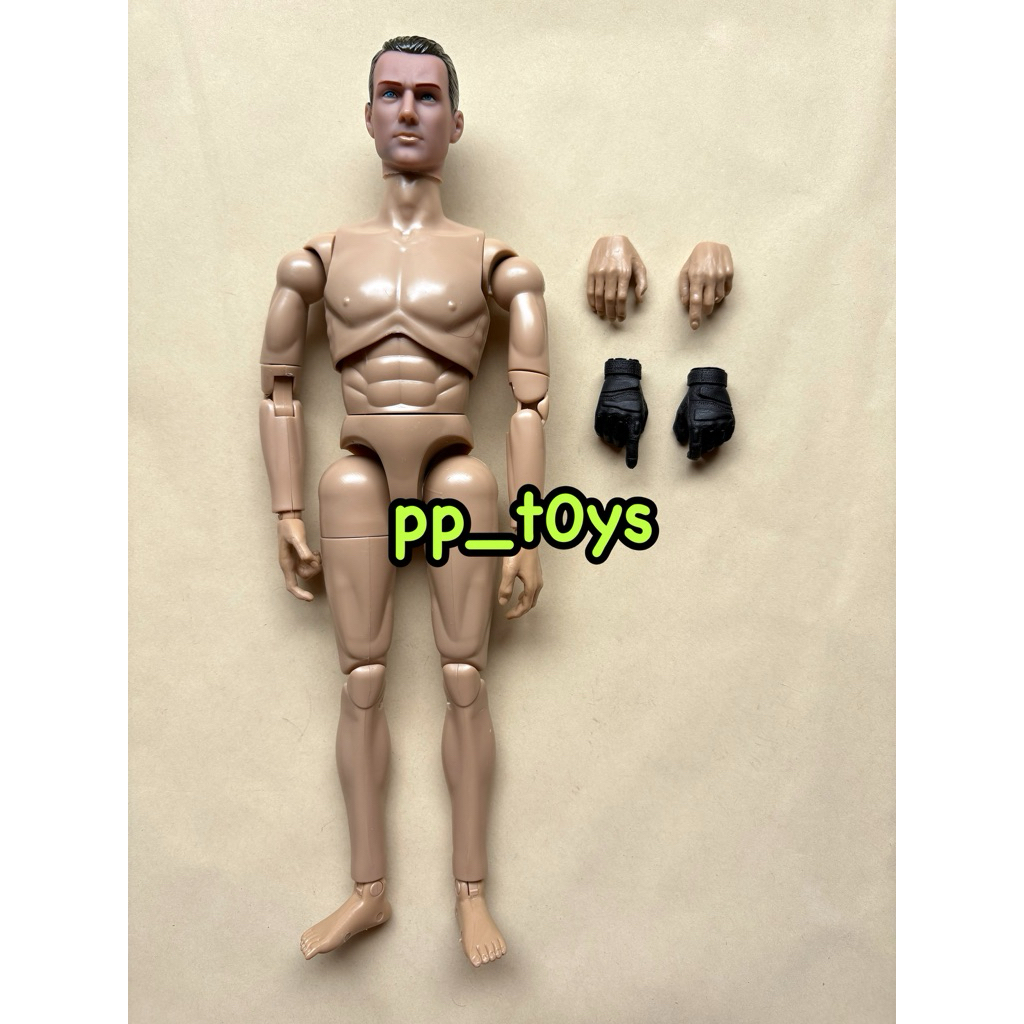 [Body] โมเดลบอดี้ทหาร พร้อมชุดมือเปลี่ยน Army figure 1:6 scale (Normal)