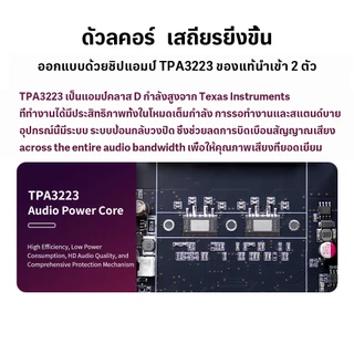 pcbfun XY-HT21MAX บอร์ดแอมป์ Bluetooth 2.1 Ch TPA3223 200W+200W+400W 12-42V ปรับเบส รองรับแอป สำหรับรถ บ้าน