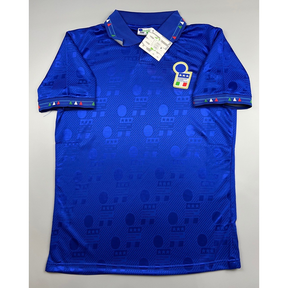 เสื้อบอล ย้อนยุค ทีมชาติ อิตาลี่ 1994 เหย้า Retro Italy Home เรโทร คลาสสิค สินค้าอยู่ไทย พร้อมส่ง สิ