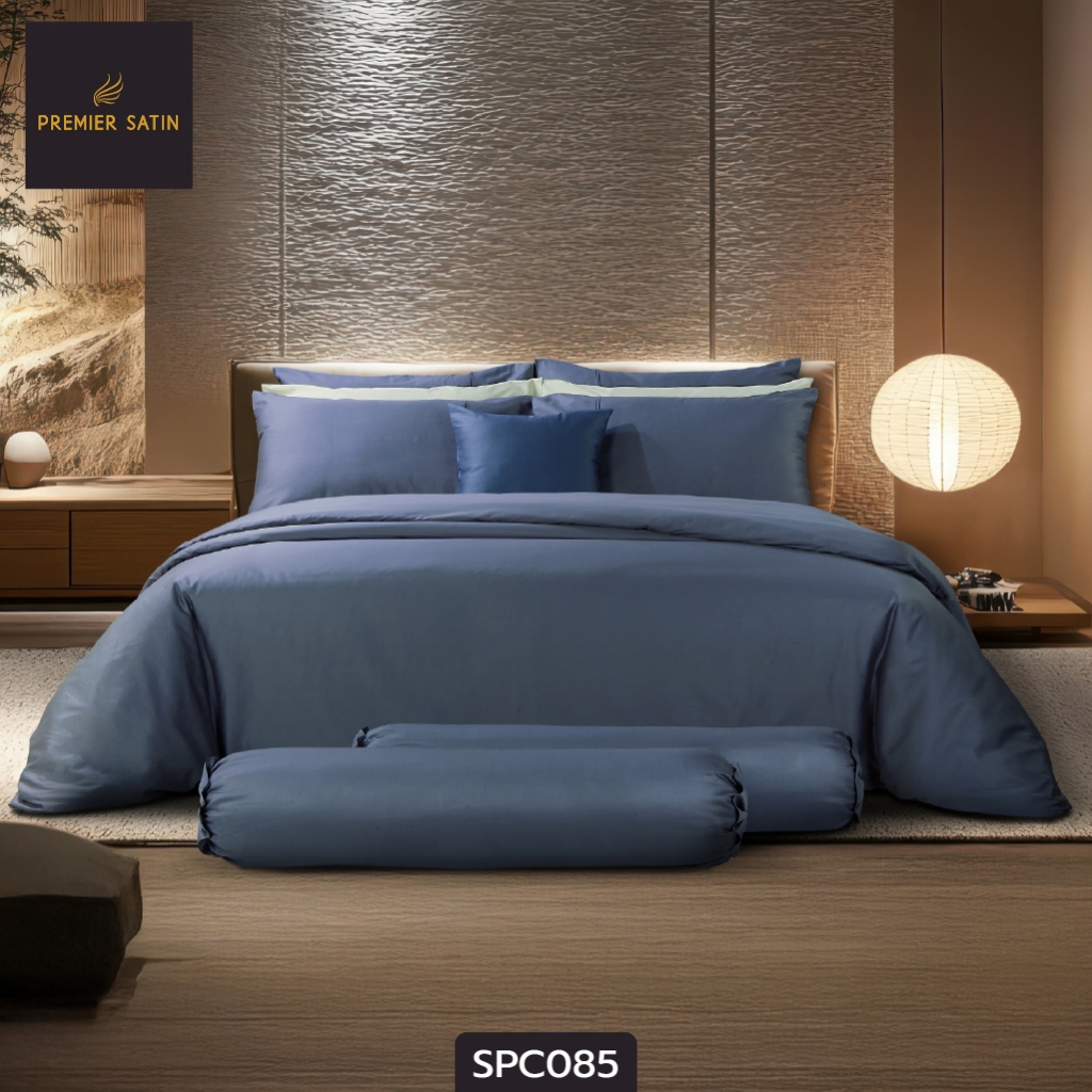 [New ] Premier Satin รุ่น Royal Touch ผ้านวม 100x90  60x80  Cotton sateen 100% นุ่มลื่นเงางามดุจไหม