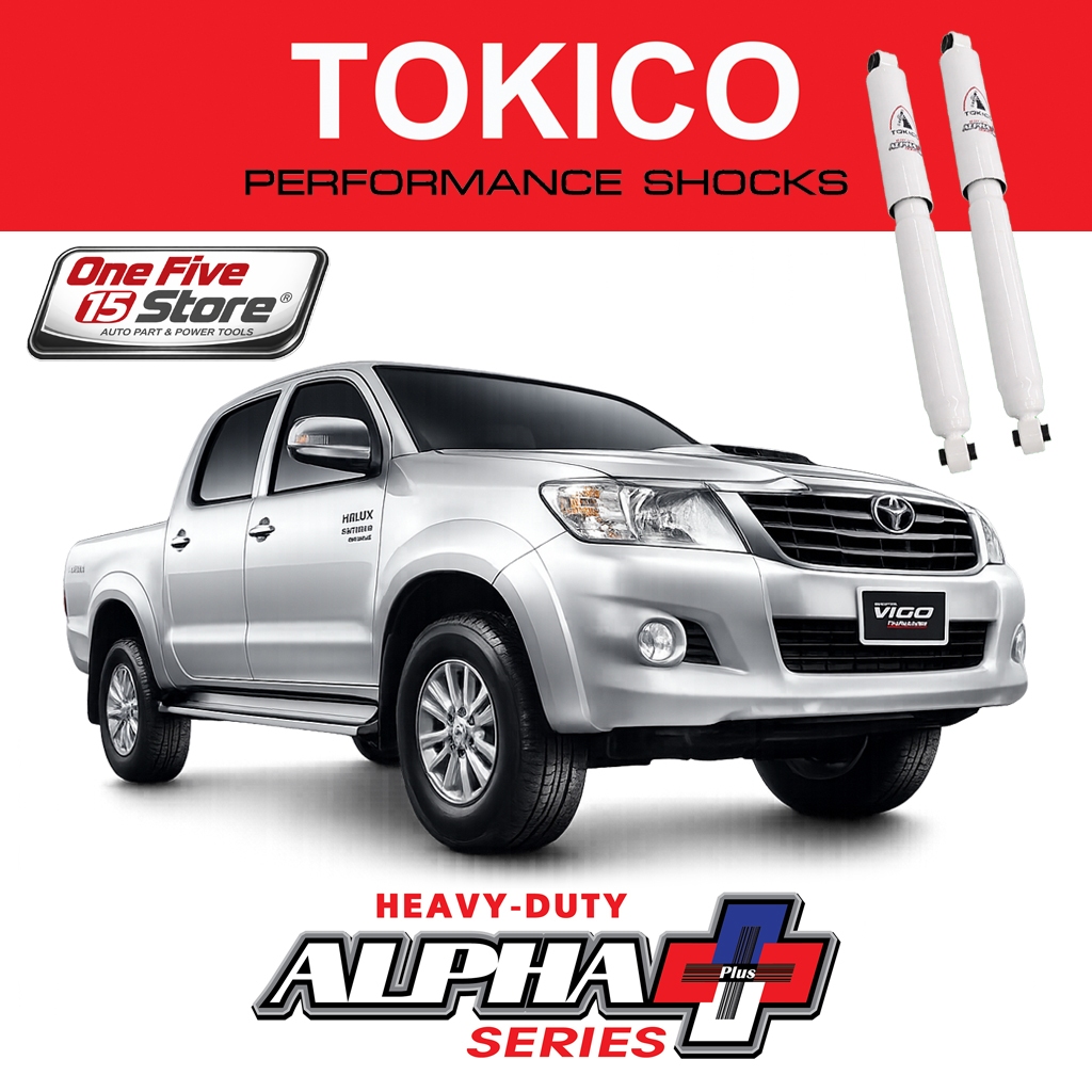 Tokico รุ่น Alpha-Plus Series สำหรับ Toyota Vigo 4x2 ปี 04-14