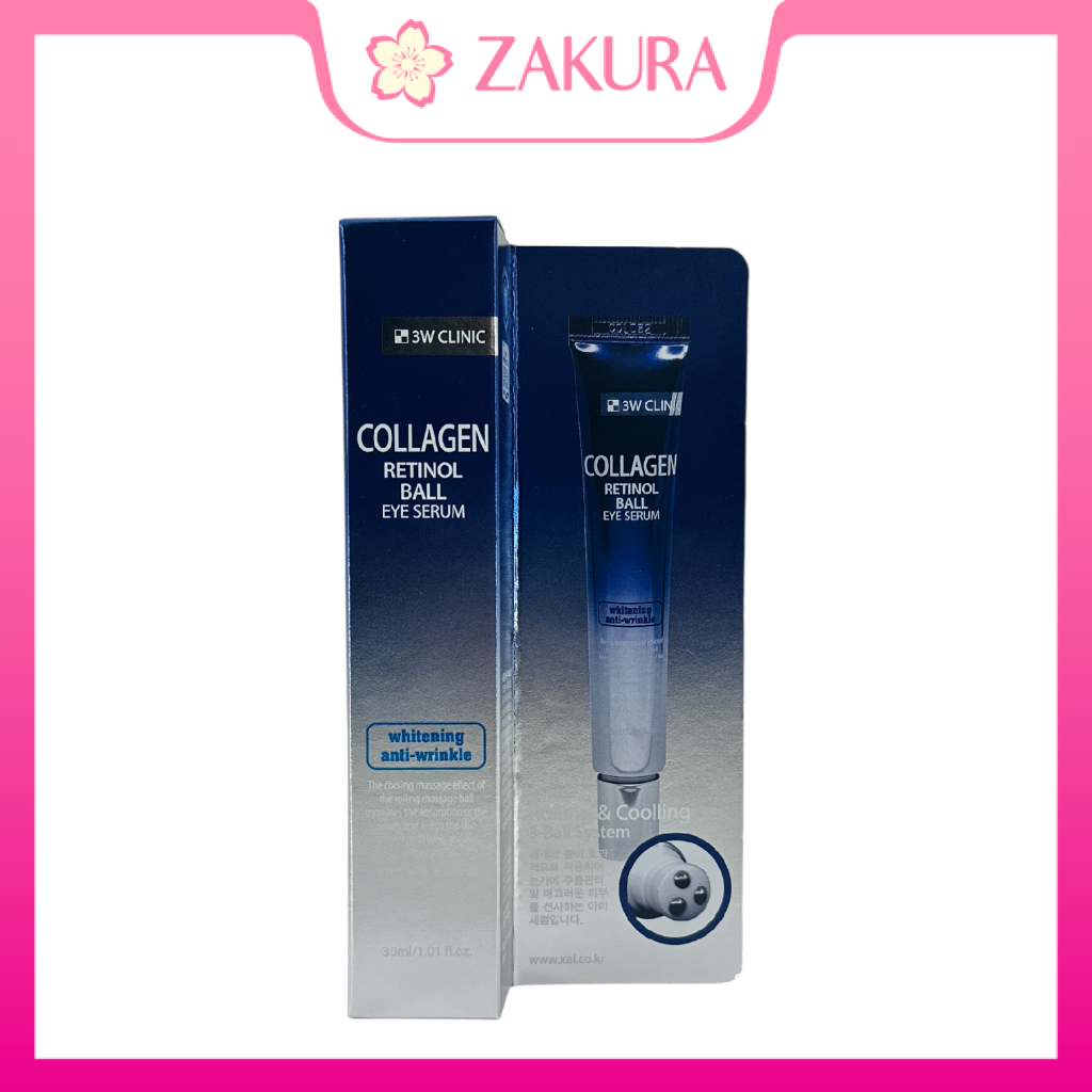 3W Clinic Collagen Retinol Ball Eye Serum 30ml
