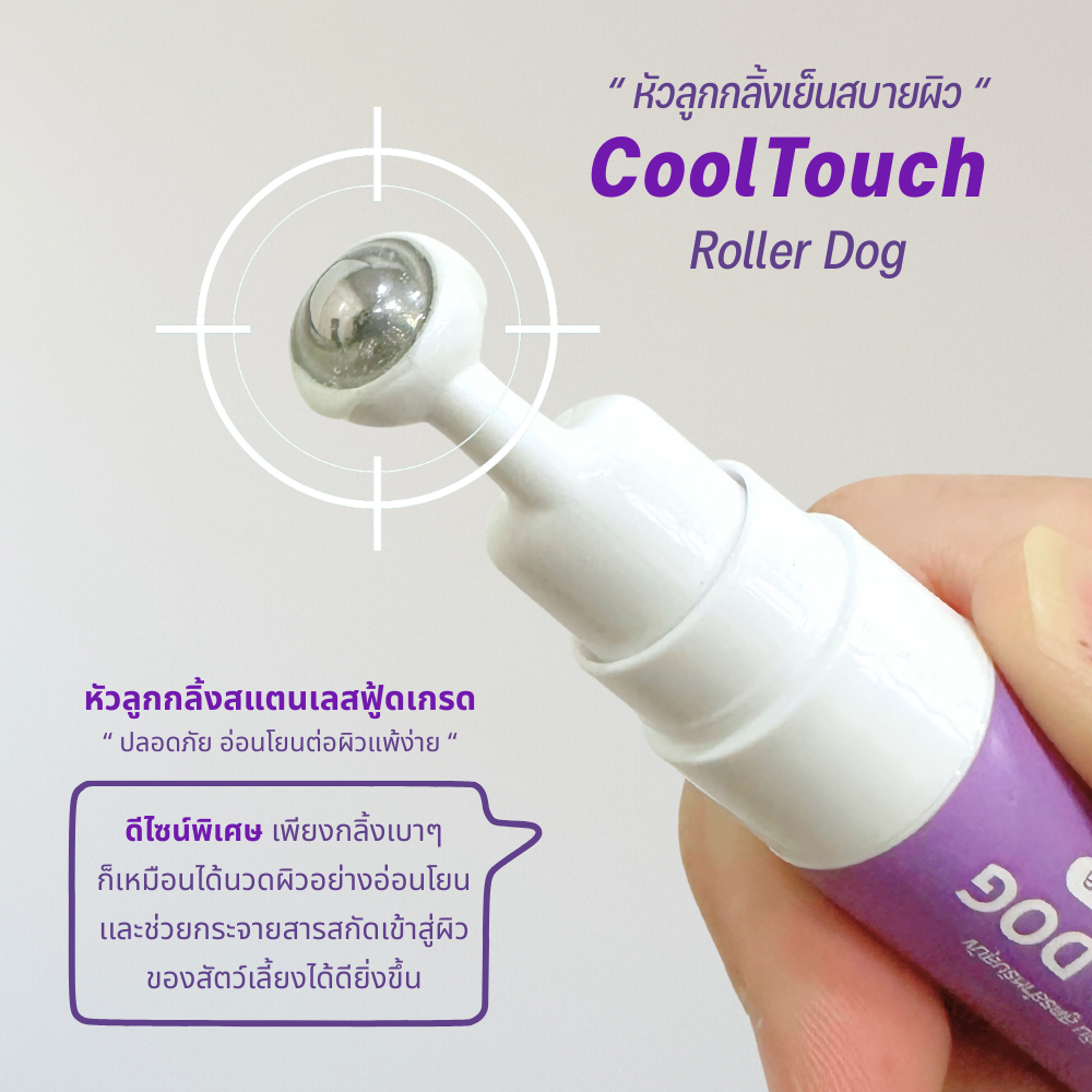 Goodboss SET ดูแลผิวสุนัข พ่นทั่วตัว Dog Spray + Roller Dog | ลดเชื้อรา ยีสต์ ลดคัน ลดขนร่วง สูตรธรรมชาติ ราคา ถูกที่สุด ดีลบีเคเค แกลเลอรีภาพที่ 8