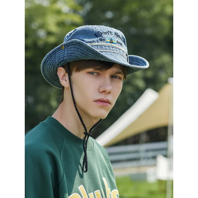 หมวกบักเก็ต สไตล์ญี่ปุ่น คาวบอย สำหรับตกปลา เดินป่า thumbnail 5
