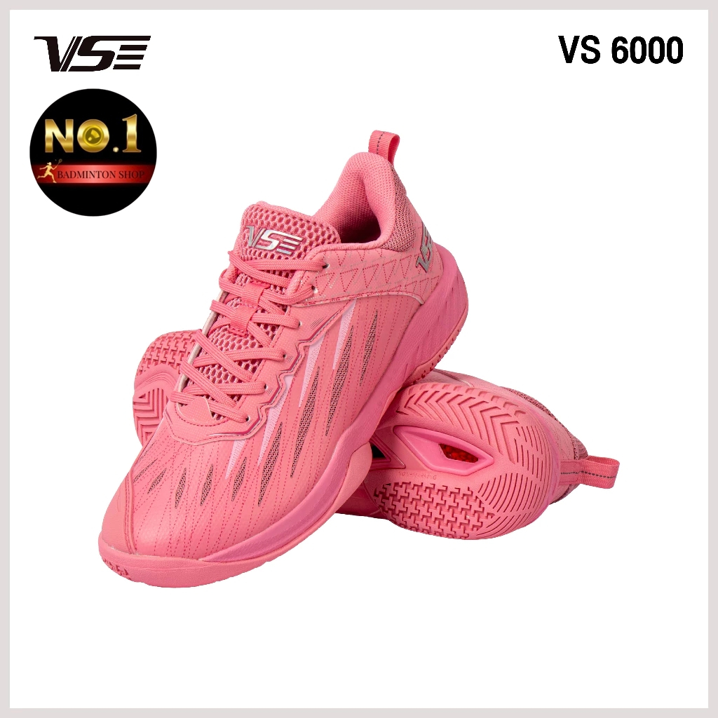 VS รองเท้ากีฬาแบดมินตัน รุ่น VS6000 P แท้ 💯 By. No.1 Badminton Shop (โปรดอ่านรายละเอียดก่อนสั่ง)