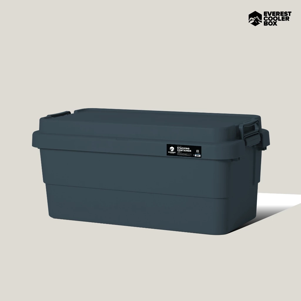 ลัง STACKING CONTAINER ลังแคมป์ปิ้ง Everest กล่องเก็บของ 30 50 70L thumbnail 10