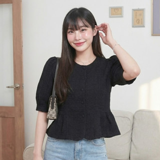 Blossom Top เสื้อแขนตุ๊กตาน่ารัก ผ้าพริ้วเบาใส่สบาย Miladi