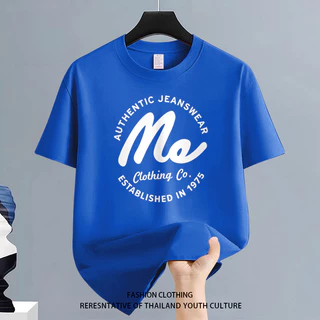 1326 สตรีทแฟชั่น CASUAL เสื้อยืด สีขาว-ดำ ลายการ์ตูน NEW YEAR OVERSIZE เสื้อยืดผู้ชาย COOL คอกลม ผู้ชาย