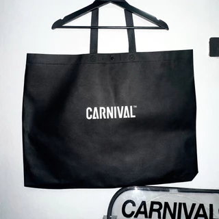 (💯มือ1ของแท้พร้อมส่ง)(🔥ส่งด่วน กทม) ถุงผ้า CARNIVAL มี 3 ขนาด