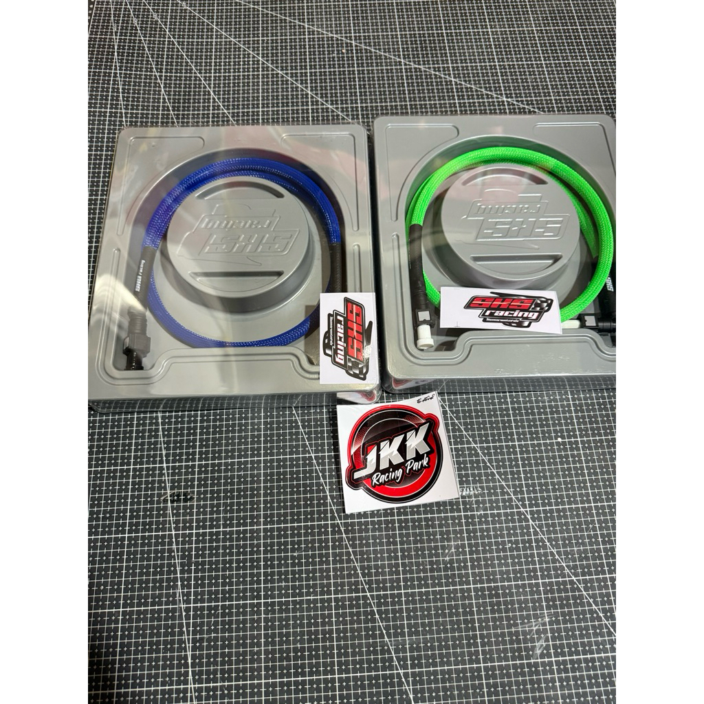 สายน้ำมัน หัวฉีด SKS (หัวปลดไว)(หัว 90 และหัวตรง) แรงดันสูง ทนความร้อน รองรับ E85 (ความยาว 1 เมตร)