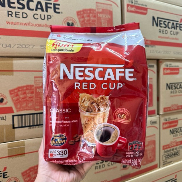 เนสกาแฟเรดคัพ 660กรัม (220กรัม*3ถุง)