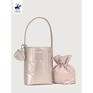 BEVERLY HILLS POLO CLUB กระเป๋าสะพายข้างผู้หญิงทรงถัง (Bucket Bag) รุ่น BAGB065