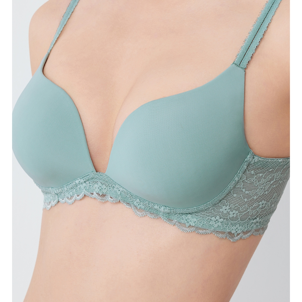 Triumph เสื้อชั้นในดันทรงแบบไม่มีโครง รุ่น Tri-Air Lite Breeze HU รหัส 10227786 สีเขียว 7329 — صورة 4