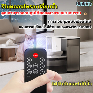 😺น้ำพุแมว😺น้ำพุสัตว์เลี้ยง ความจุใหญ่ 3L มาพร้อมตัวกรองน้ำ จ…