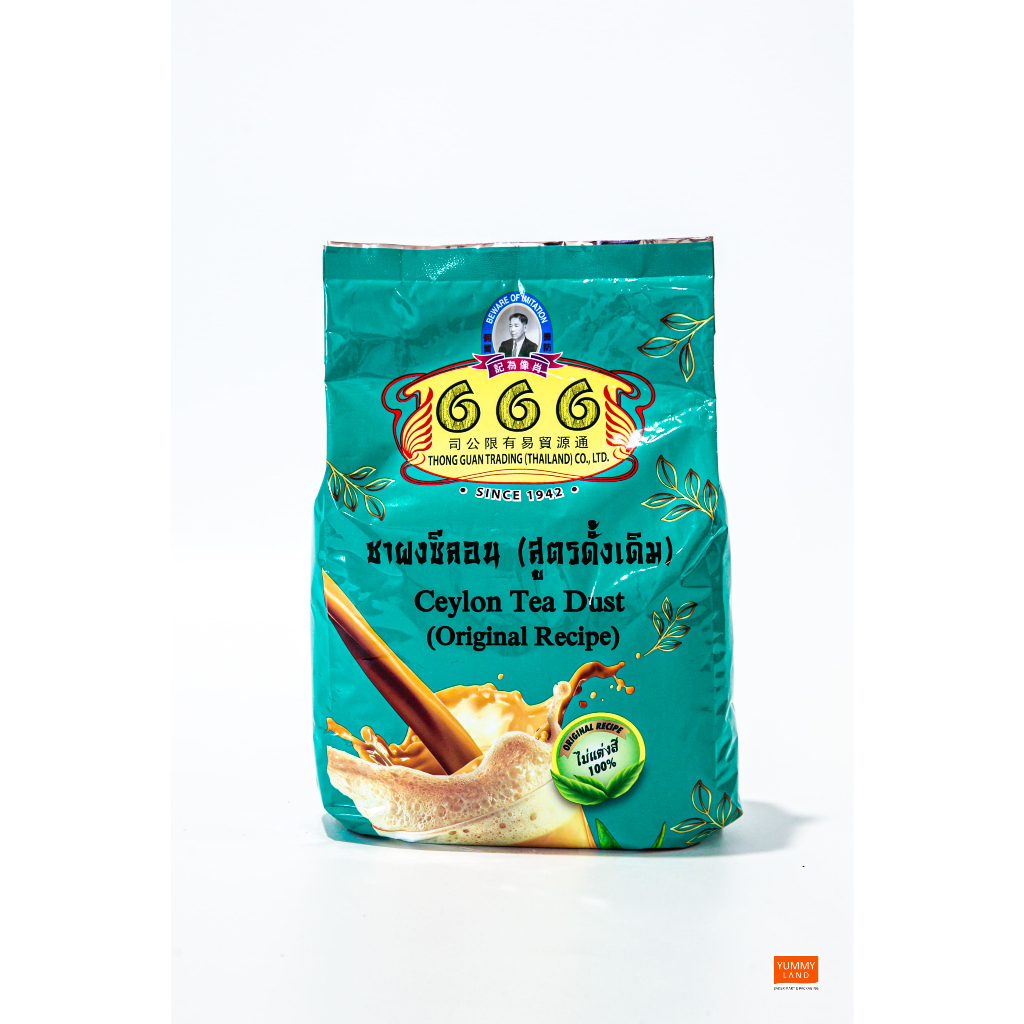 666 ชาผงซีลอนดั้งเดิม  (ถุงสีเขียว)