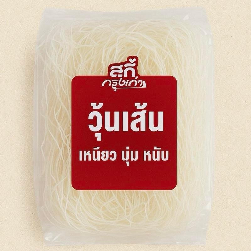 วุ้นเส้น ร้านสุกี้กรุงเก่า แพ็ค  10 ห่อ