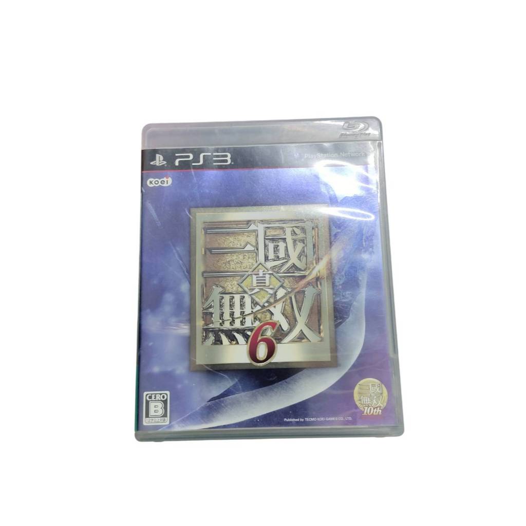เกมส์ Dynasty Warriors 6 Sony PlayStation PS3 Japan