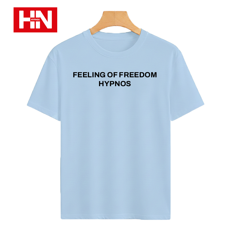 HYPNOS 1901-FOF t-shirt เสื้อยืดคอกลมสีพื้น ผ้านุ่มพิเศษ ไม่ย้วย ไม่หด ระบายอากาศดี ไม่ขึ้นขุย ใส่ได้ทั้งชายและหญิง