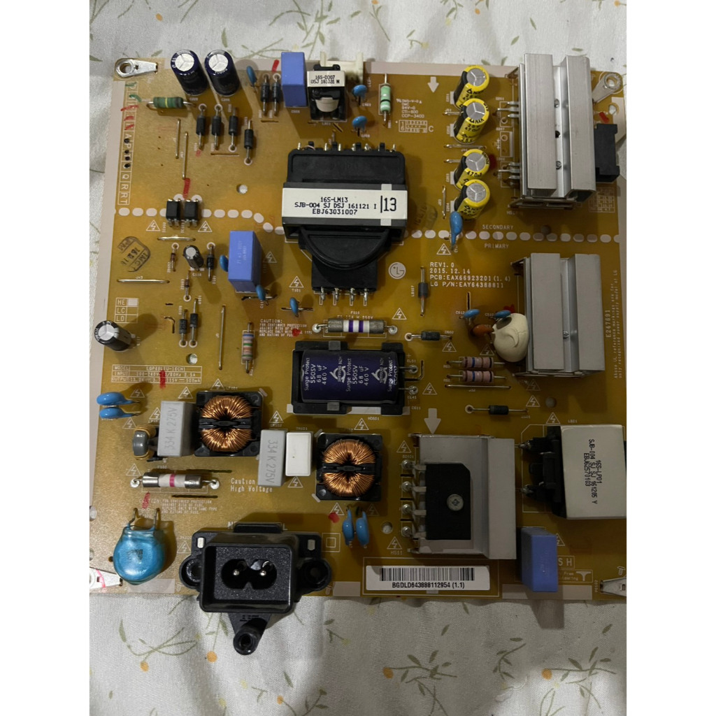 เพาเวอร์ซัพพลาย TV LG 49" Model 49UH610T มือสอง