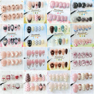 เล็บปลอมงานสั่งทำตามแบบ Custom Press-on Nails ฟรีอุปกรณ์การติด