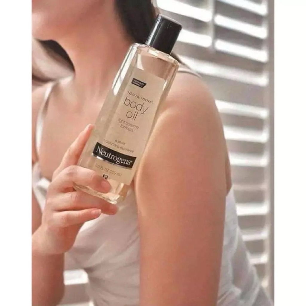 ⭐️พร้อมส่ง/แท้100%⭐️Neutrogena Body Oil 250ml นูโทรจีน่า บอดี้ ออยล์ 250ml - รูปที่ 2
