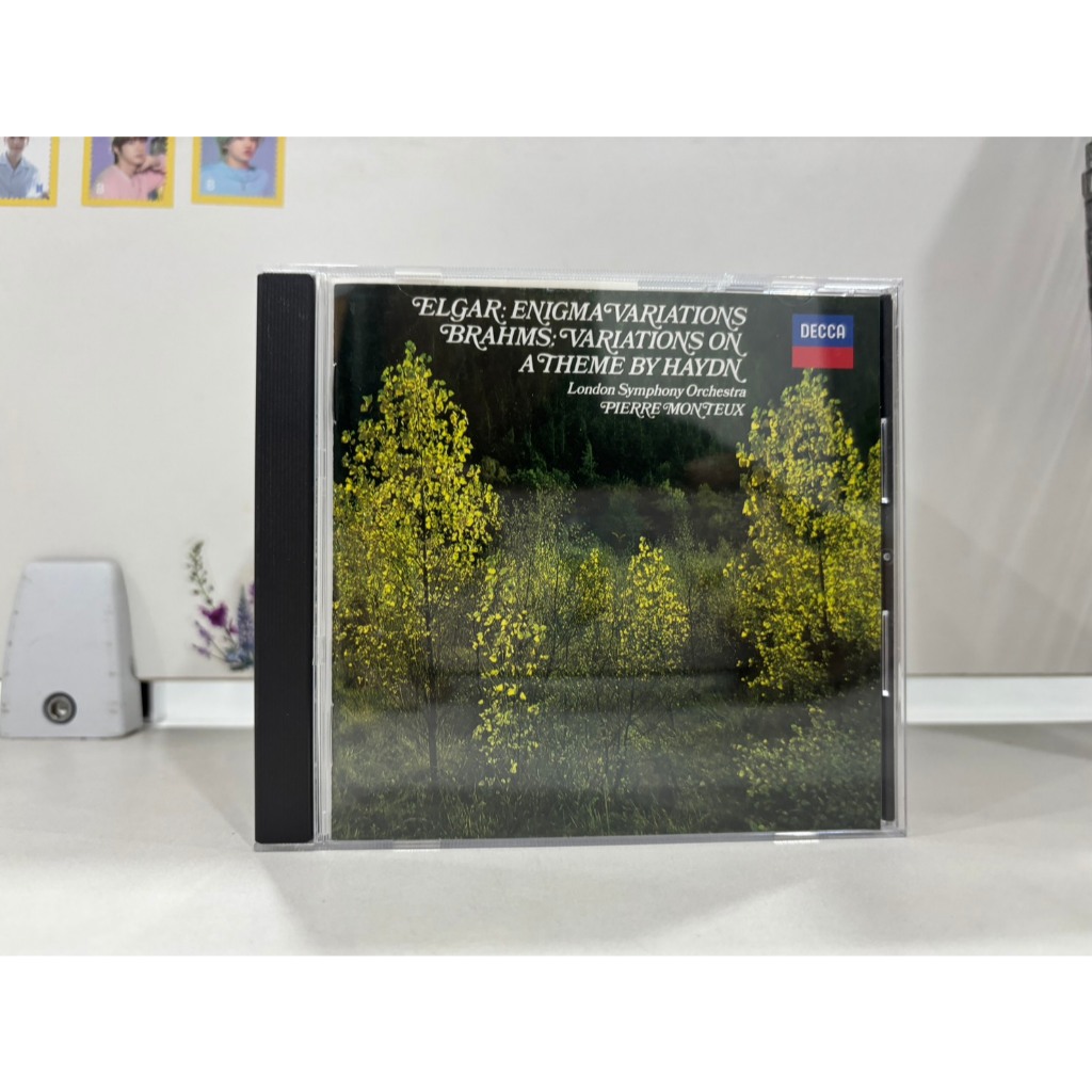 1 CD MUSIC  ซีดีเพลงสากล    ELGAR: ENIGMA VARIATIONS BRAHMS: HAYDN VARIATIONS     (A8E63)
