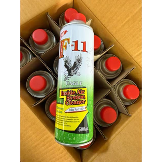 น้ำยาล้างระบบf11ของแท้คุณภาพสูงโฉมใหม่กระป๋องเหล็ก500ml.ยกลัง12ขวด(อะไหล่เครื่องเย็น)