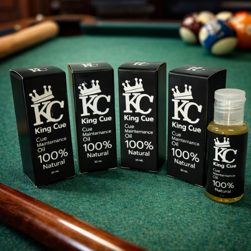 King Cue – Oil Cue Premium น้ำยารักษาไม้คิว (โปร 2 แถม 2 )